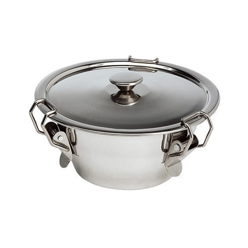 FLANERO CON TAPA IMF INOX 16X8CMS